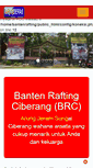 Mobile Screenshot of banten-rafting.com