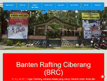 Tablet Screenshot of banten-rafting.com